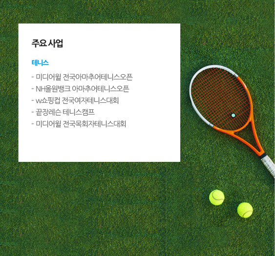 주요사업